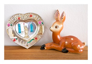 Bambi and New York City pin dish